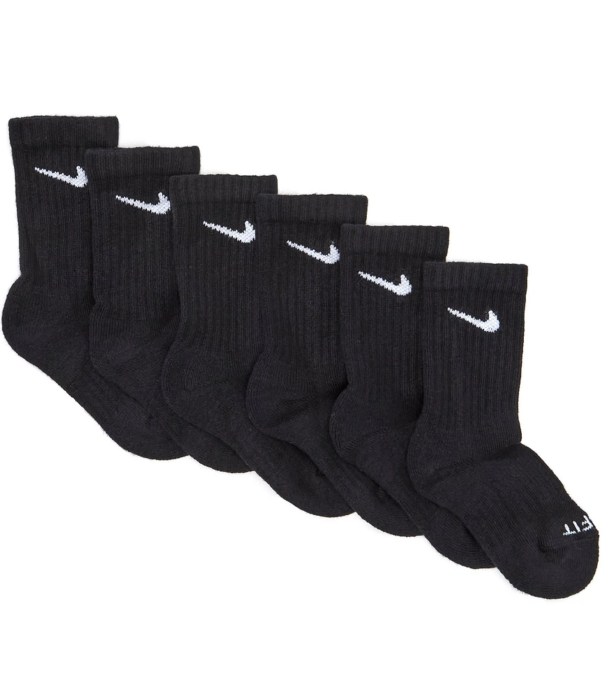 Nike Little Boys Performance Crew Socks 6-Pack
