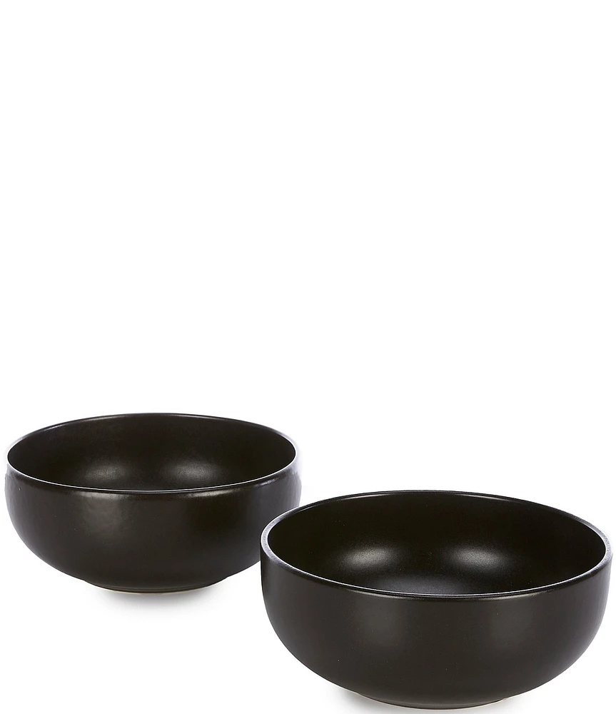 Noble Excellence Aria Glazed Cereal Bowls, Set of 2
