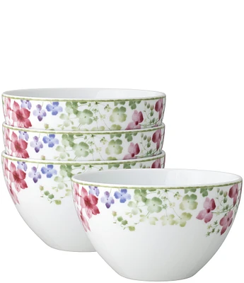 Noritake Bloomington Road Set of 4 Cereal Bowls