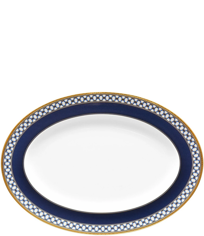 Noritake Blueshire Oval Platter 14#double;