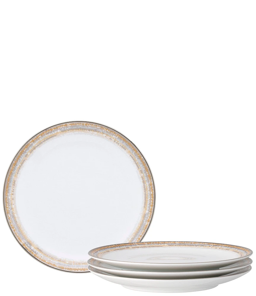 Noritake Raylan Set of 4 Bread and Butter/Appetizer Plates, 6.25#double;