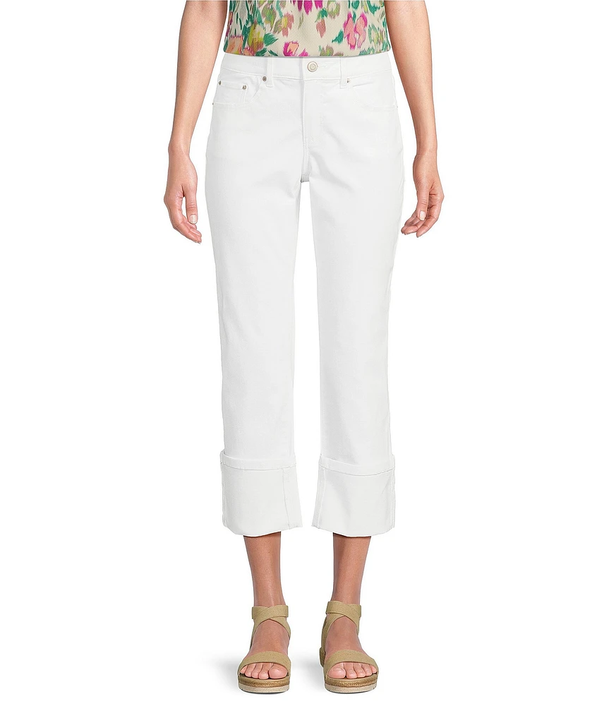 Nurture Petite Size High Rise Slim Cropped Pants