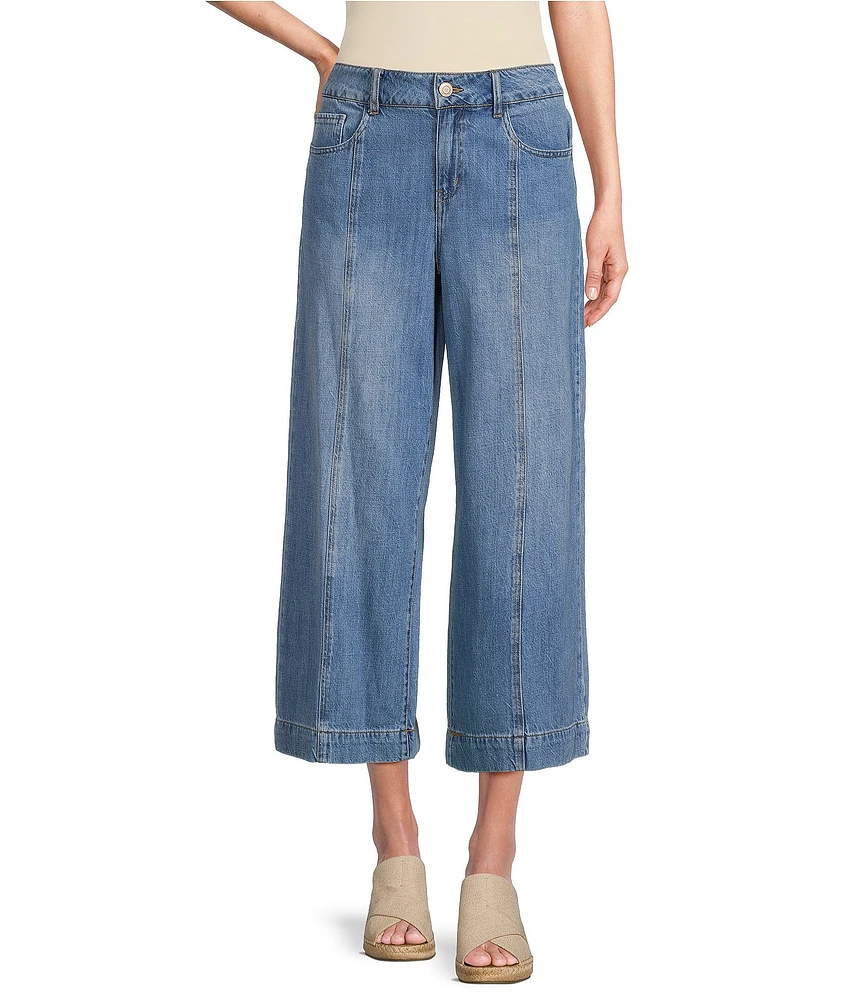 Nurture Wide Leg Crop Jeans