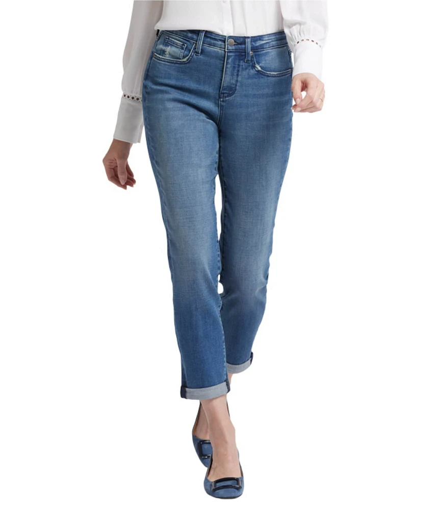 NYDJ Margot Rolled Cuff Girlfriend Jeans