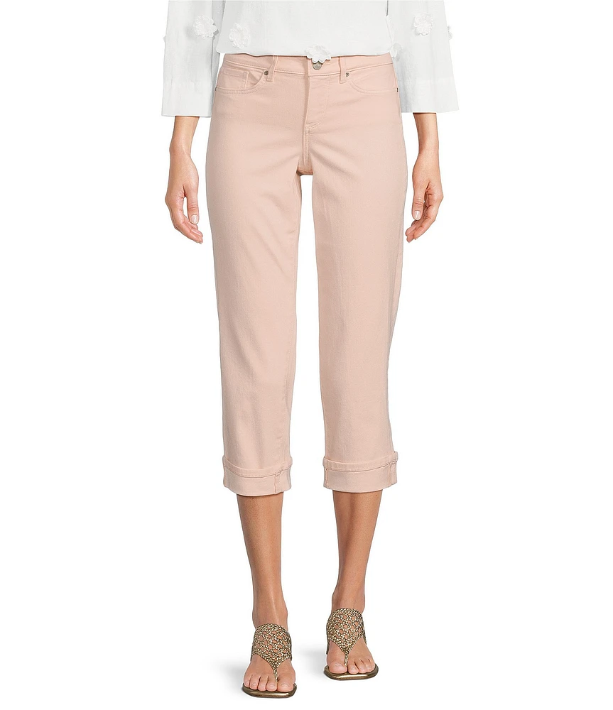 NYDJ Marilyn Cuffed Cool Embrace® Cropped Denim Jeans