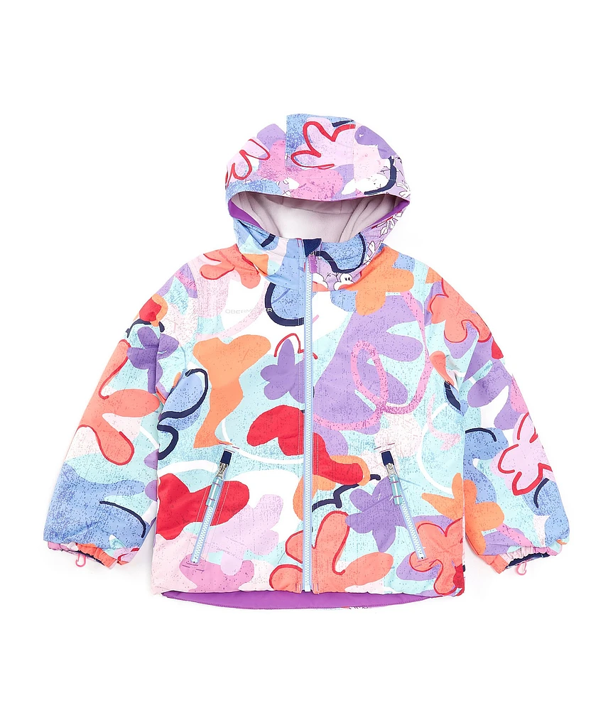 Obermeyer Little Girls Long Sleeve Ashor Under The Sea Printed Ski Jacket