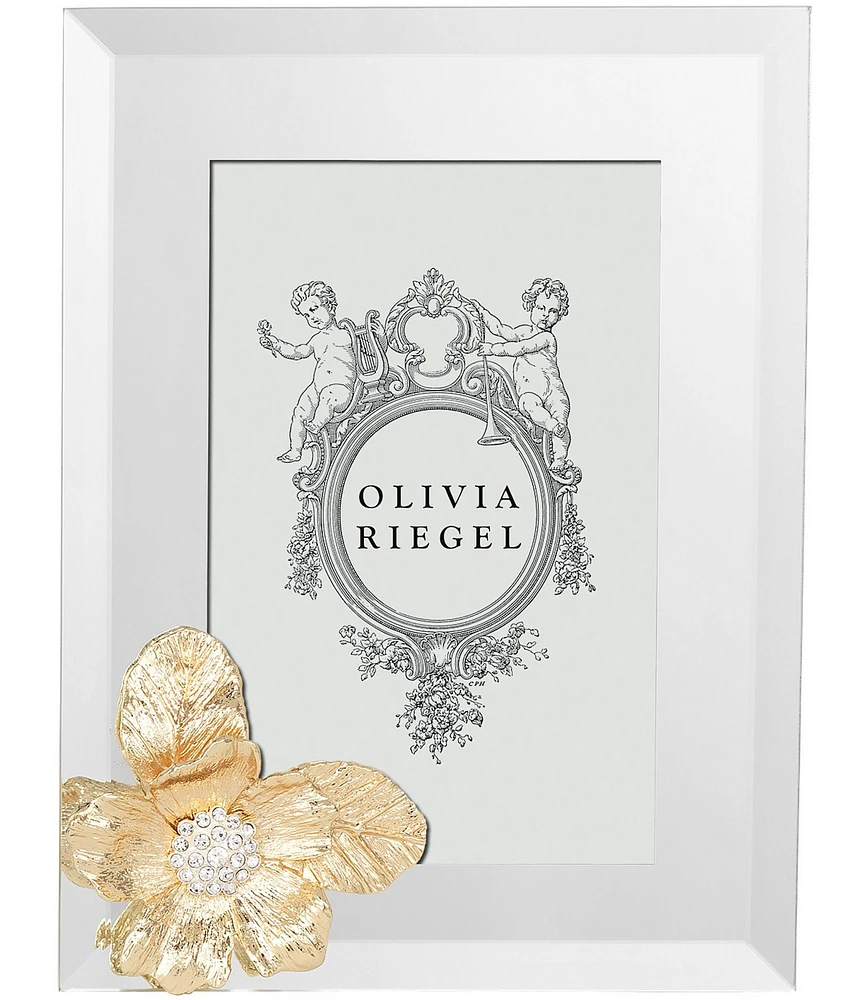 Olivia Riegel Botanica Flower Crystal Frame, 4x6#double;
