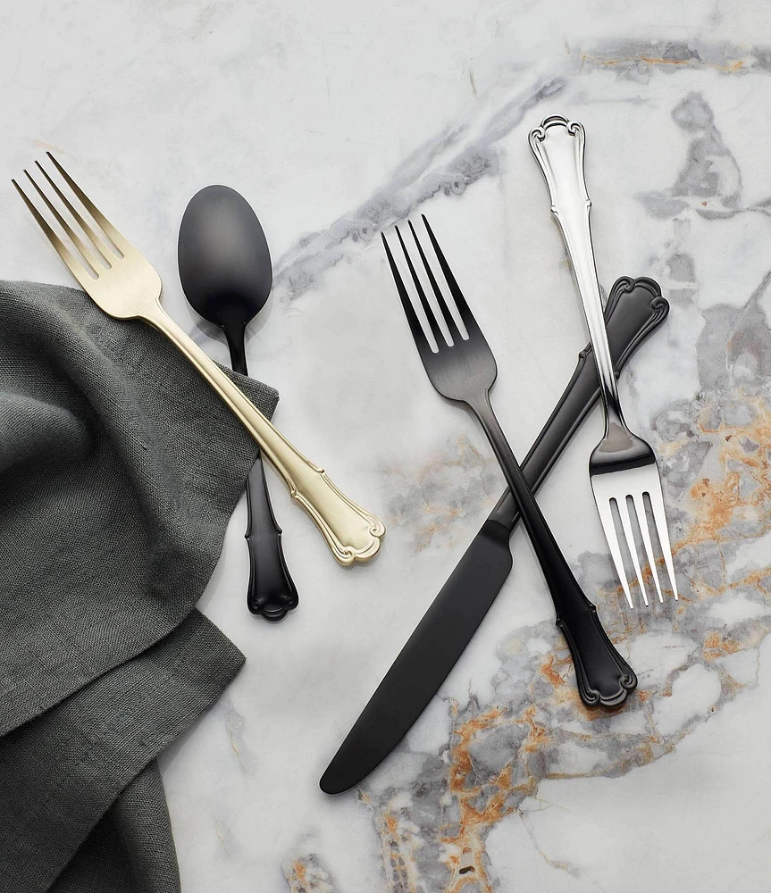 Oneida James Street Satin Champagne 20 Piece Flatware Set