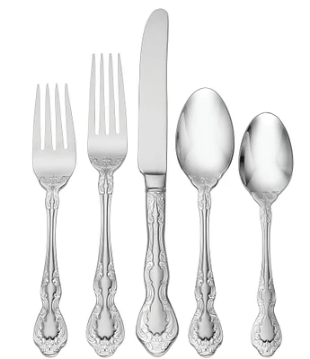 Oneida Mandolina 65-Piece Stainless Steel Flatware Set