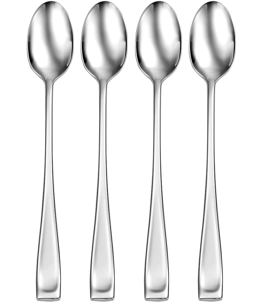 Oneida 4-Piece Moda Stainless Steel Iced Tea Spoon Set