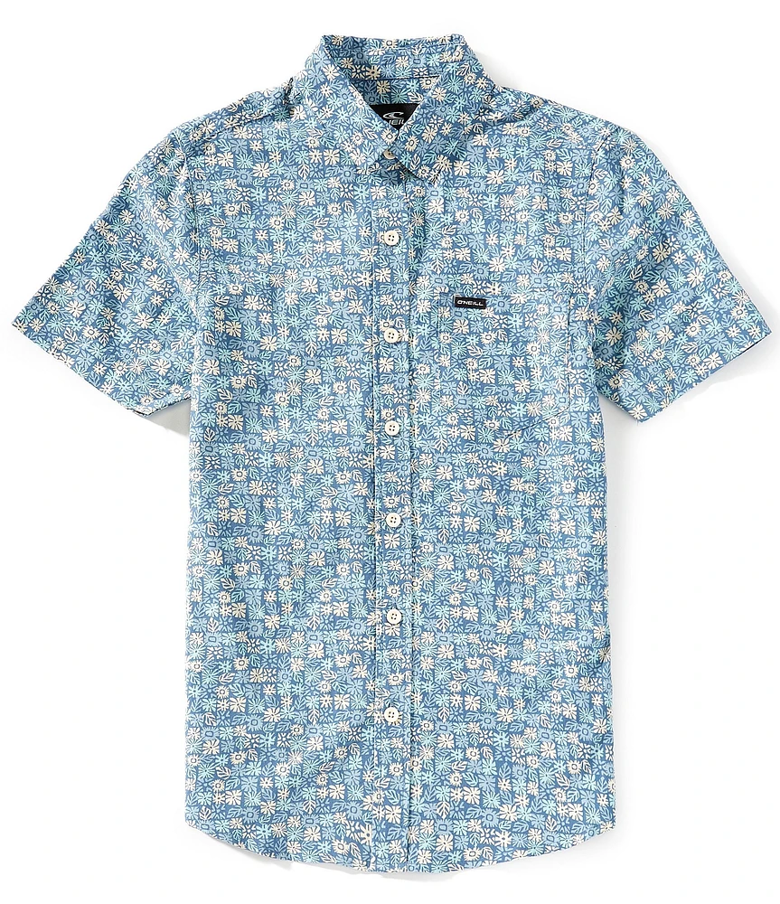 O'Neill Big Boys Short Sleeve Oasis Eco Graphic Printed Shirt