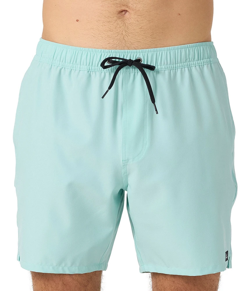 O'Neill Hermosa 17#double; Outseam Stretch Volley Swim Trunks