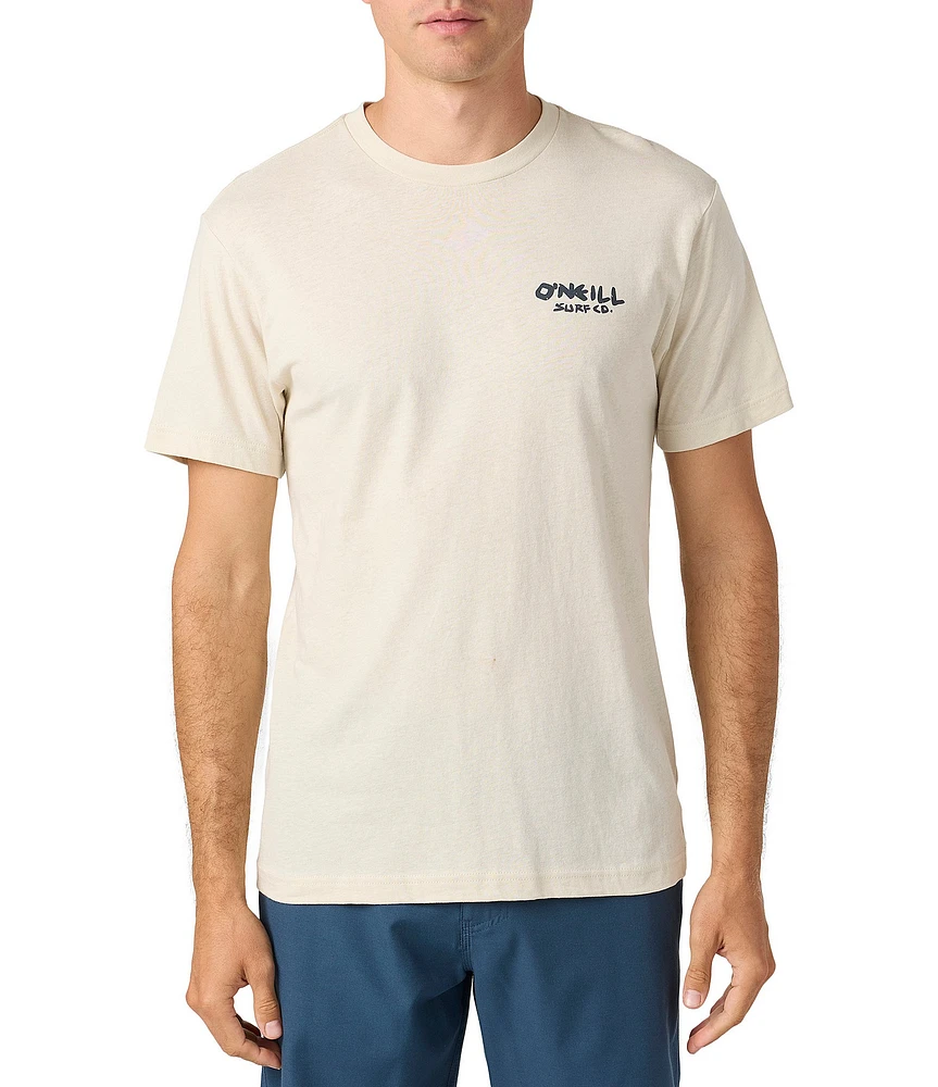 O'Neill Lean And Mean Short Sleeve Graphic T-Shirt