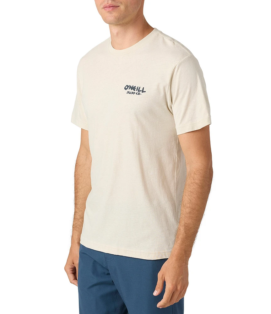 O'Neill Lean And Mean Short Sleeve Graphic T-Shirt