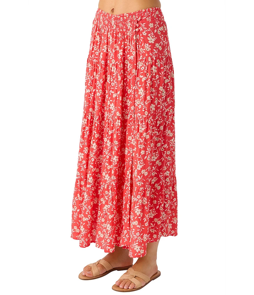 O'Neill Luciana Floral Printed Coordinating Midi Skirt