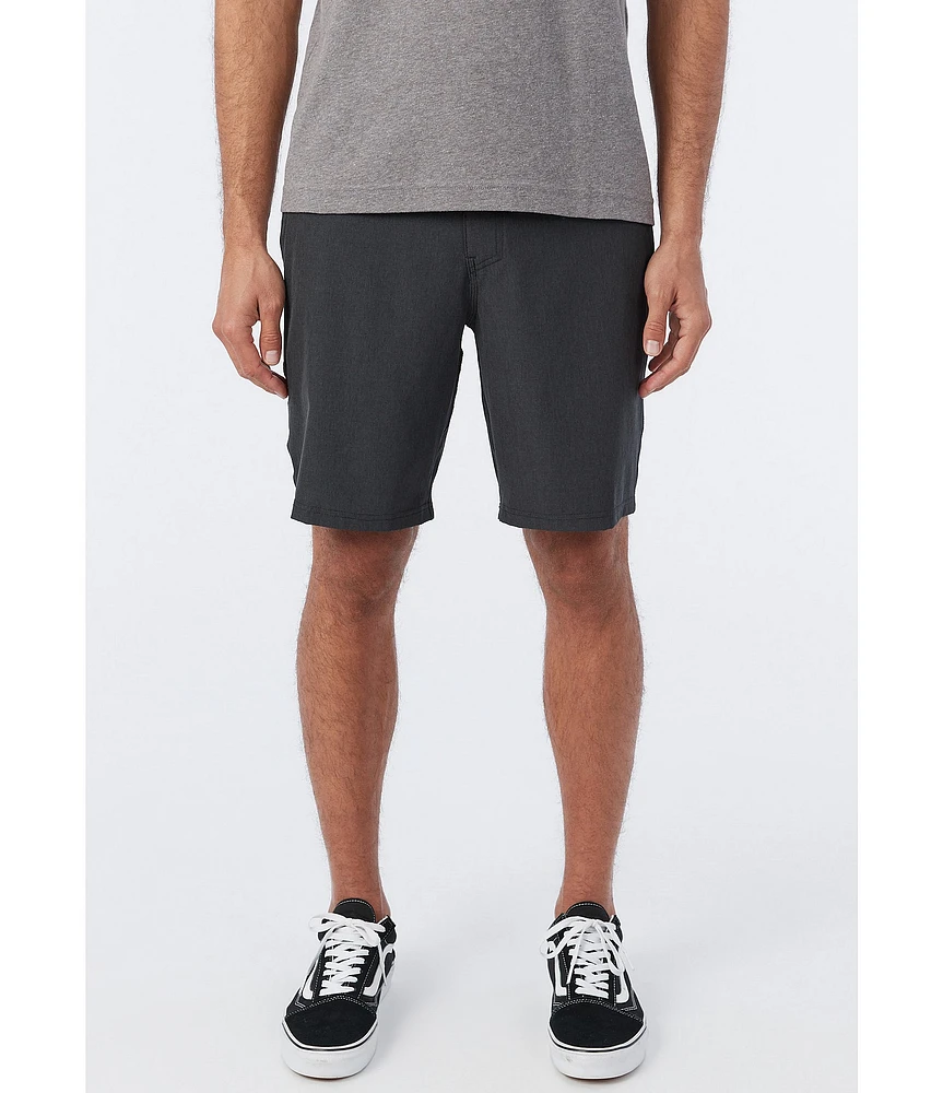 O'Neill Reserve Solid Heather 19#double; Outseam Hybrid Shorts