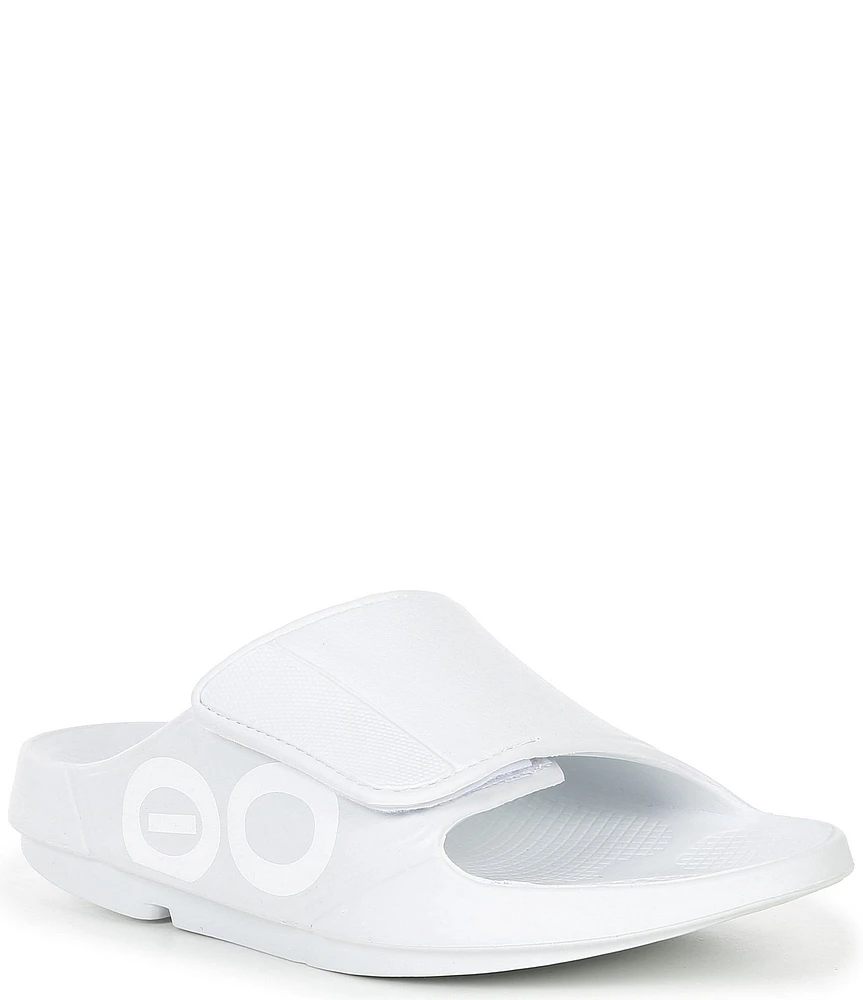 OOFOS Men's OOahh Sport Flex Washable Pool Slide Sandals