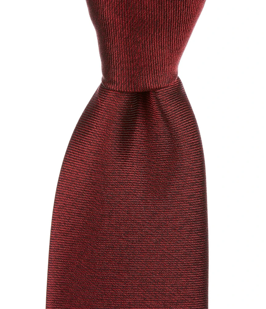 Original Penguin Sparks Solid 2 1/2#double; Woven Silk Tie