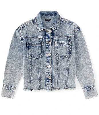 Originality Big Girls Classic Rock & Roll Denim Jean Jacket