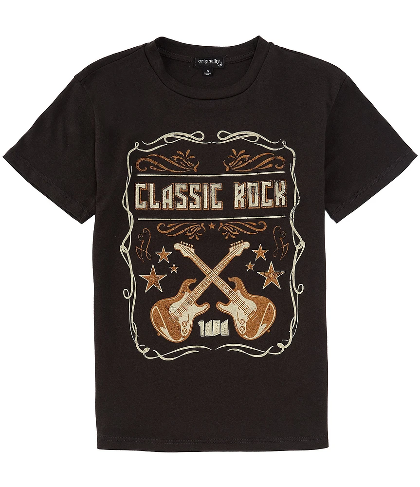 Originality Big Girls Short Sleeve Classic Rock OS T-Shirt