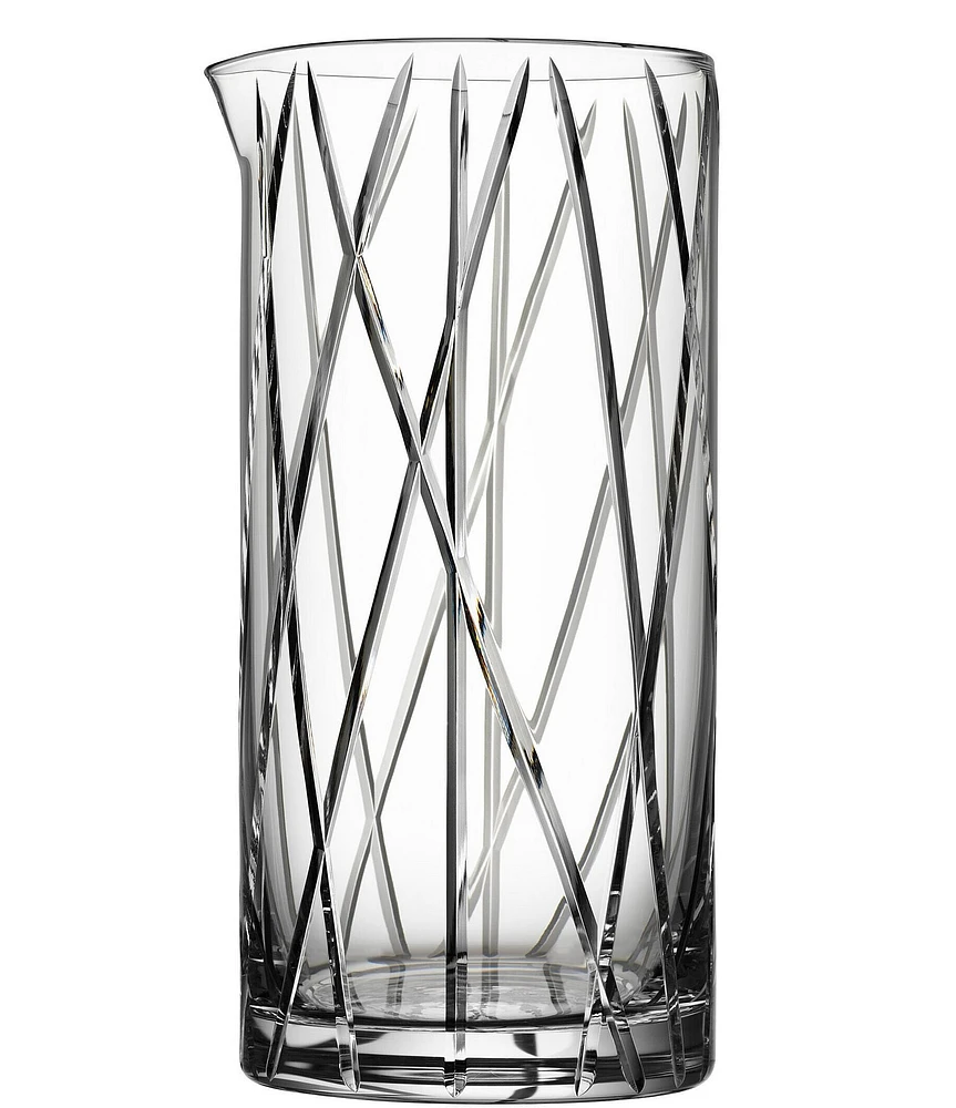 Orrefors City Mixing Glass With Bar Spoon