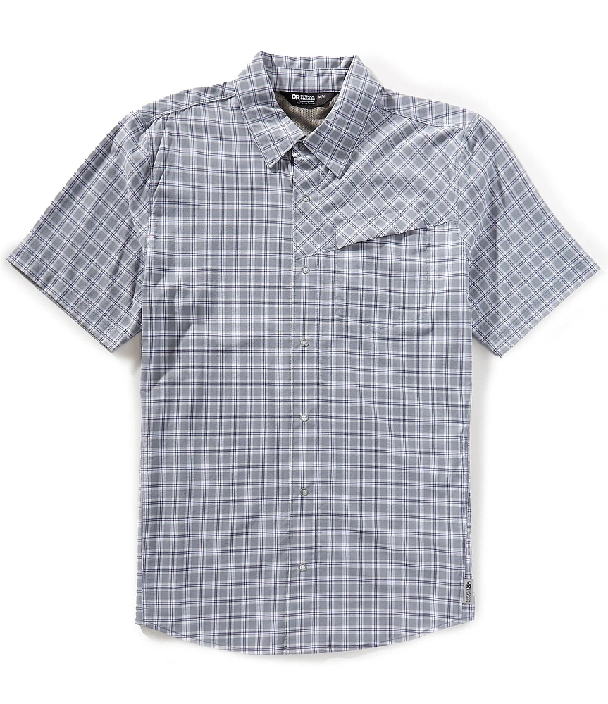 Outdoor Research Astroman Short Sleeve Plaid Woven Shirt