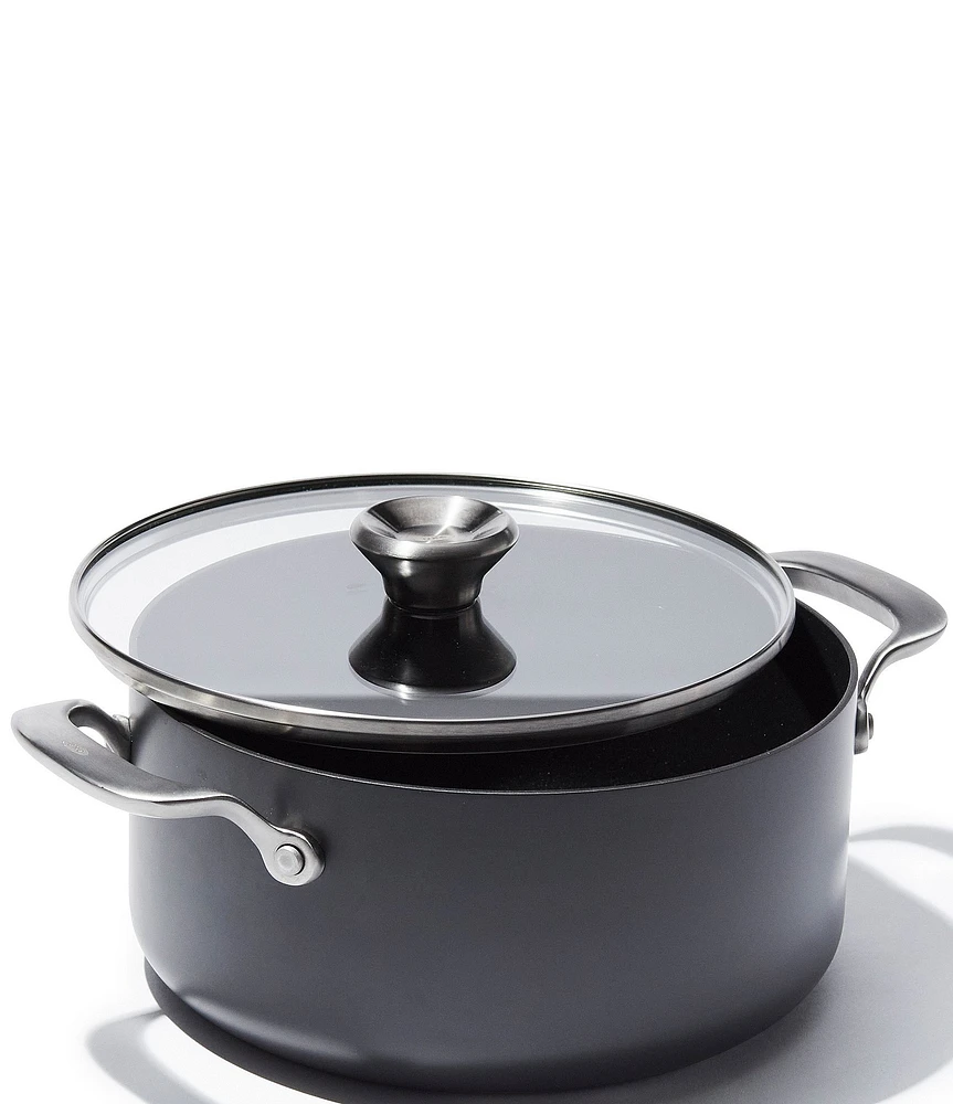 OXO Ceramic Professional Non-Stick 5-Quart Stock Pot with Lid