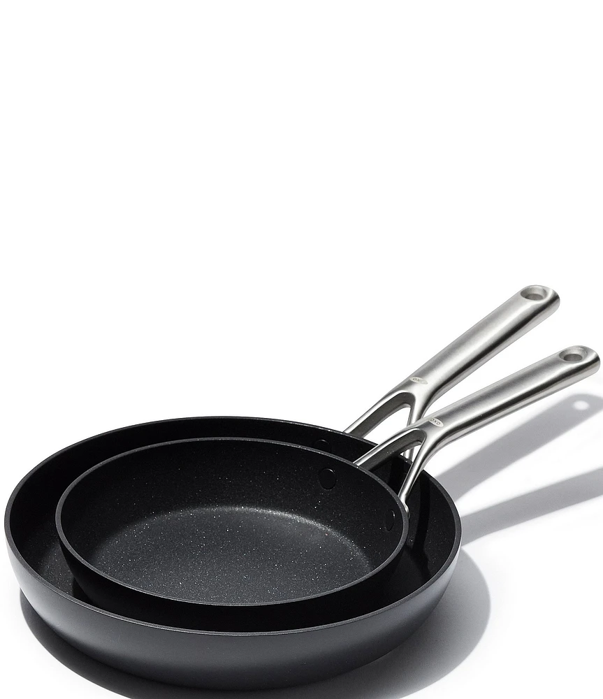 OXO Ceramic Professional Non-Stick 8#double; & 10#double; Frypan Set