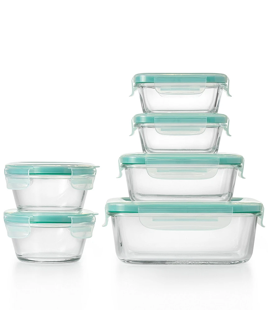 OXO Good Grip Smart Seal 12-Piece Glass Container Set