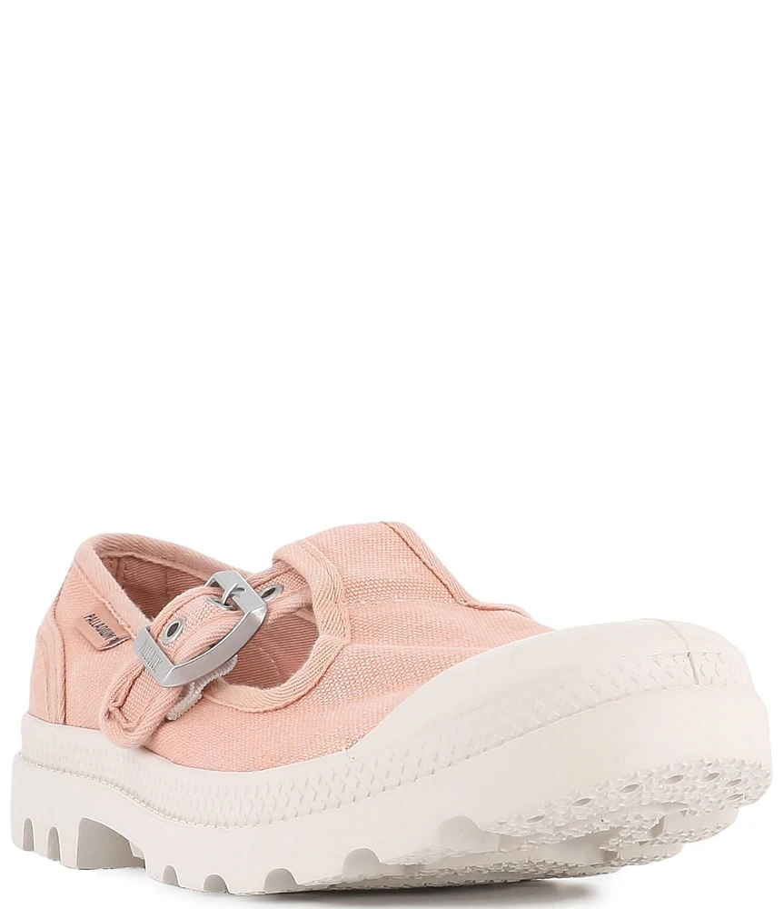 Palladium Women's Pampa Washed Canvas Mary Janes