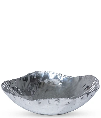 Park Hill Cali Organic Edge Pewter Decorative Bowl