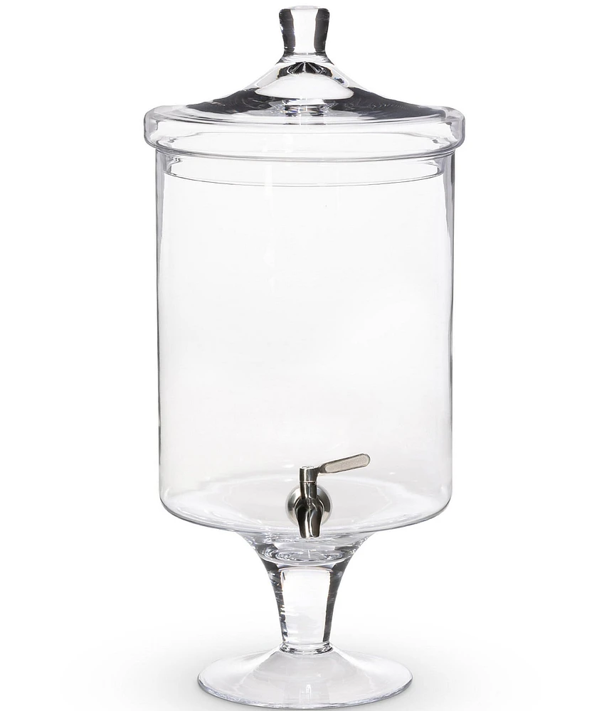 Park Hill Sleek Crystal Dispenser, 12-quart