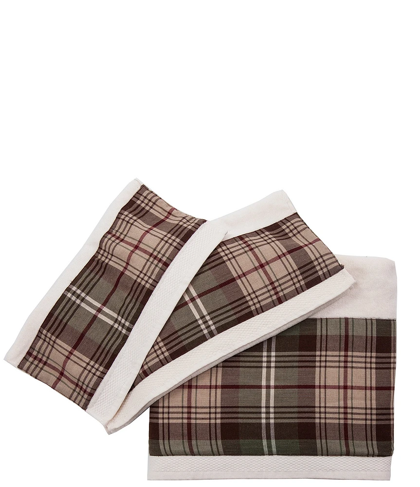 HiEnd Accents x Paseo Road Huntsman Plaid 3-Piece Bath Towel Set