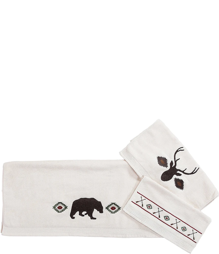 HiEnd Accents x Paseo Road Southwestern Bear 3-Piece Bath Towel Set