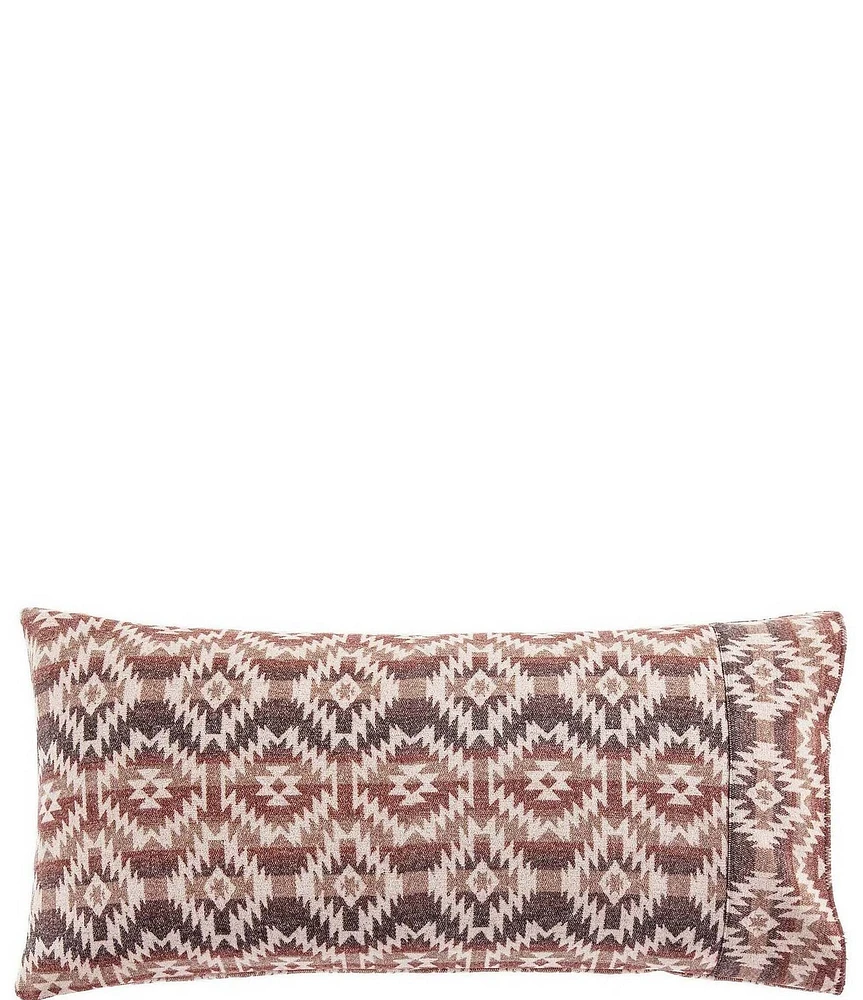 HiEnd Accents x Paseo Road Mesa Southwestern Wool Blend Self Cuff Pillow Sham