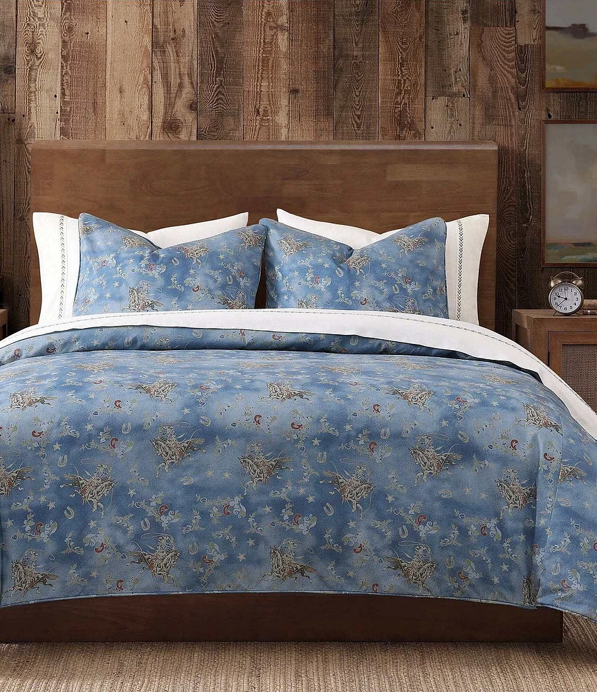 HiEnd Accents x Paseo Road Tasha Polizzi Collection Lee Western Duvet Cover Mini Set