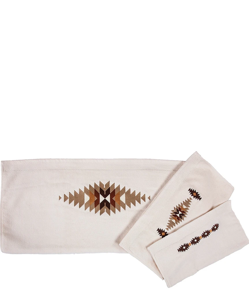 HiEnd Accents x Paseo Road Yosemite Embroidered 3-Piece Bath Towel Set