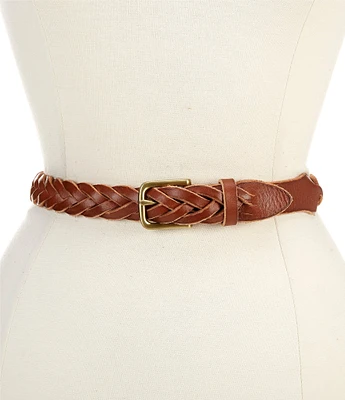 Patricia Nash Evania Woven Leather Belt