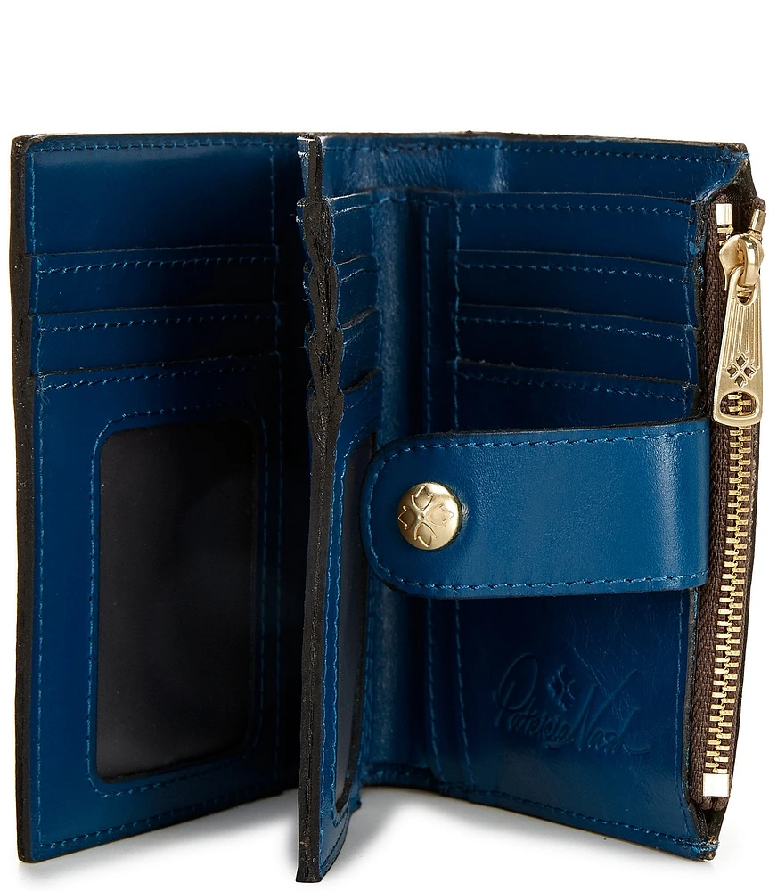 Patricia Nash Chiara Greek Floral Bifold Wallet