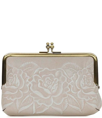 Patricia Nash Fira Floral Kisslock Clutch