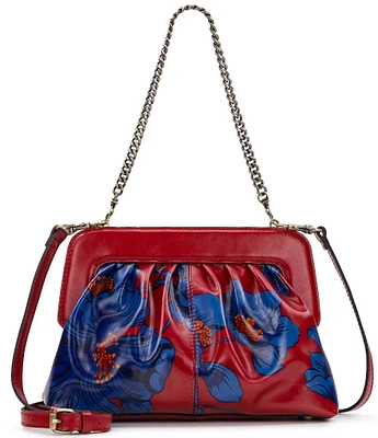 Patricia Nash Grecian Rose Zelia Frame Convertible Shoulder Bag