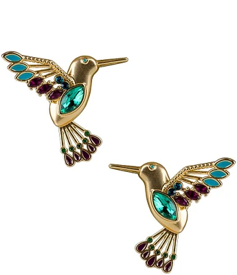 Patricia Nash Hummingbird Stud Earrings