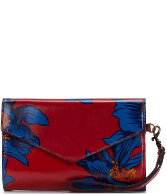 Patricia Nash Kaisa Grecian Rose Print Wristlet