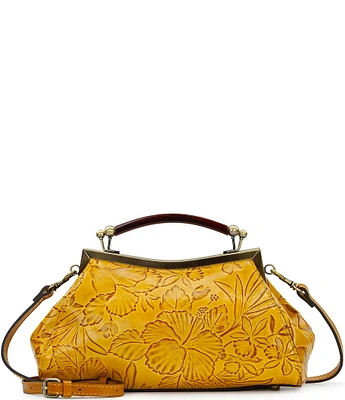 Patricia Nash Kelmscott Frame Satchel Bag