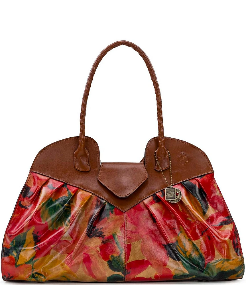 Patricia Nash Lione Slouchy Satchel Bag