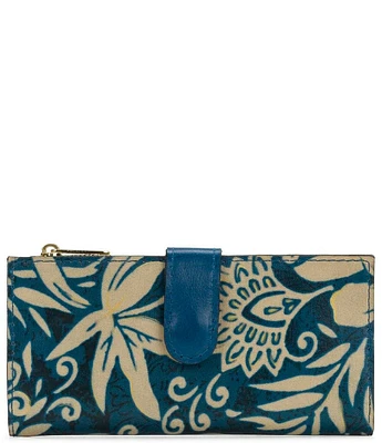 Patricia Nash Nazari Greek Floral Bifold Wallet