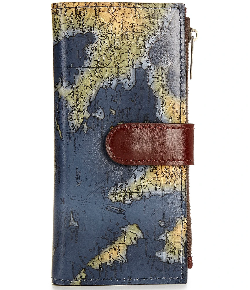 Patricia Nash Nazari Greek Map Bifold Wallet