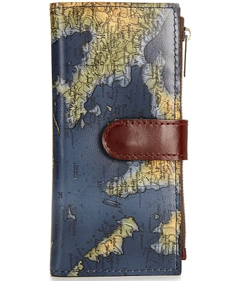 Patricia Nash Nazari Greek Map Bifold Wallet