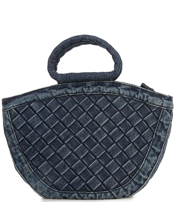 Patricia Nash Ossi Denim Satchel Bag