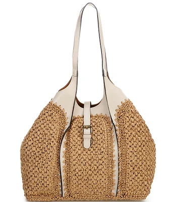 Patricia Nash Santorini Contrast Trim Tote Bag